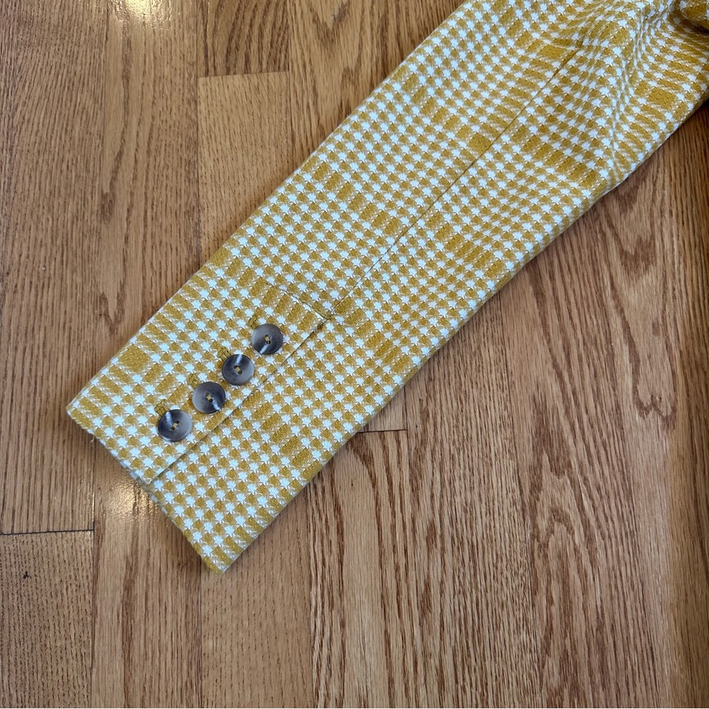 Oversized Double-Breasted Plaid Blazer from Anthropologie (Maeve) - Picture 8 of 9